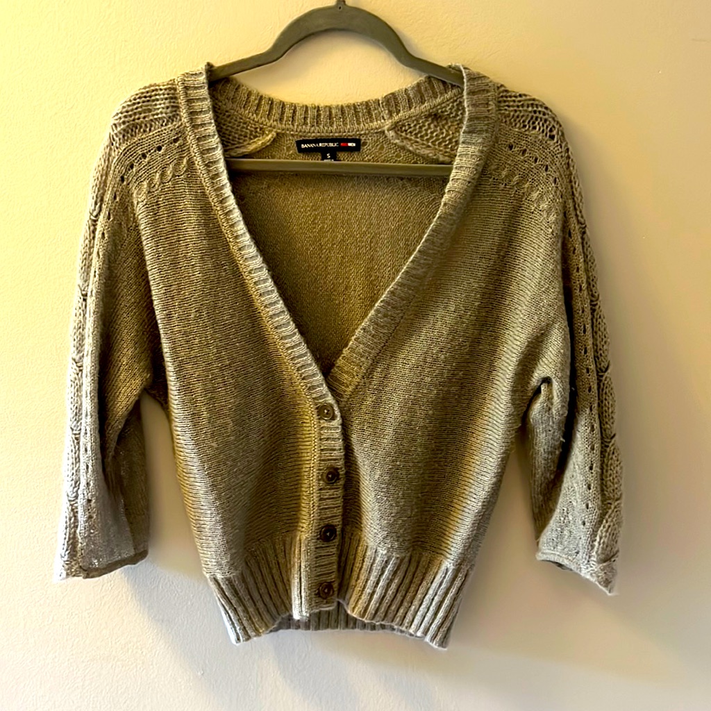 Banana Republic Mad Men Collection Cardigan Sweater (Size S)